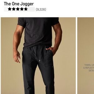 Fabletics Black Joggers